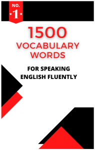 1500 Vocabulary Words For Speaking English Book
