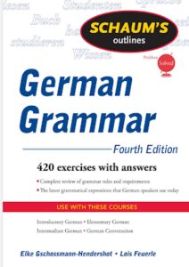 Schaums Outline of German Grammar