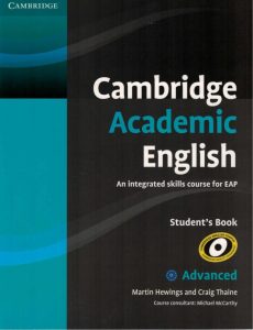 Cambridge Academic English Advanced Students Book