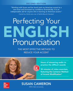 Perfecting Your English Pronunciation Book