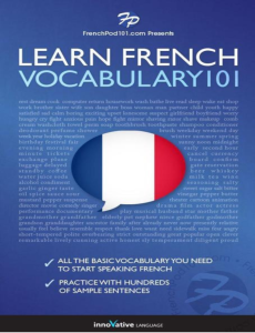 Learn French - Word Power 101