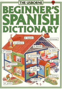 Beginners Spanish Dictionary Book