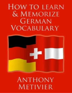 How to Learn Memorize German Vocabulary Book