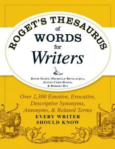 Roget's Thesaurus Of Words For Writers Book