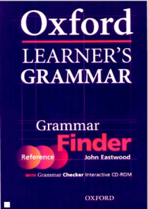 Oxford Learner's Grammar_ Grammar Finder