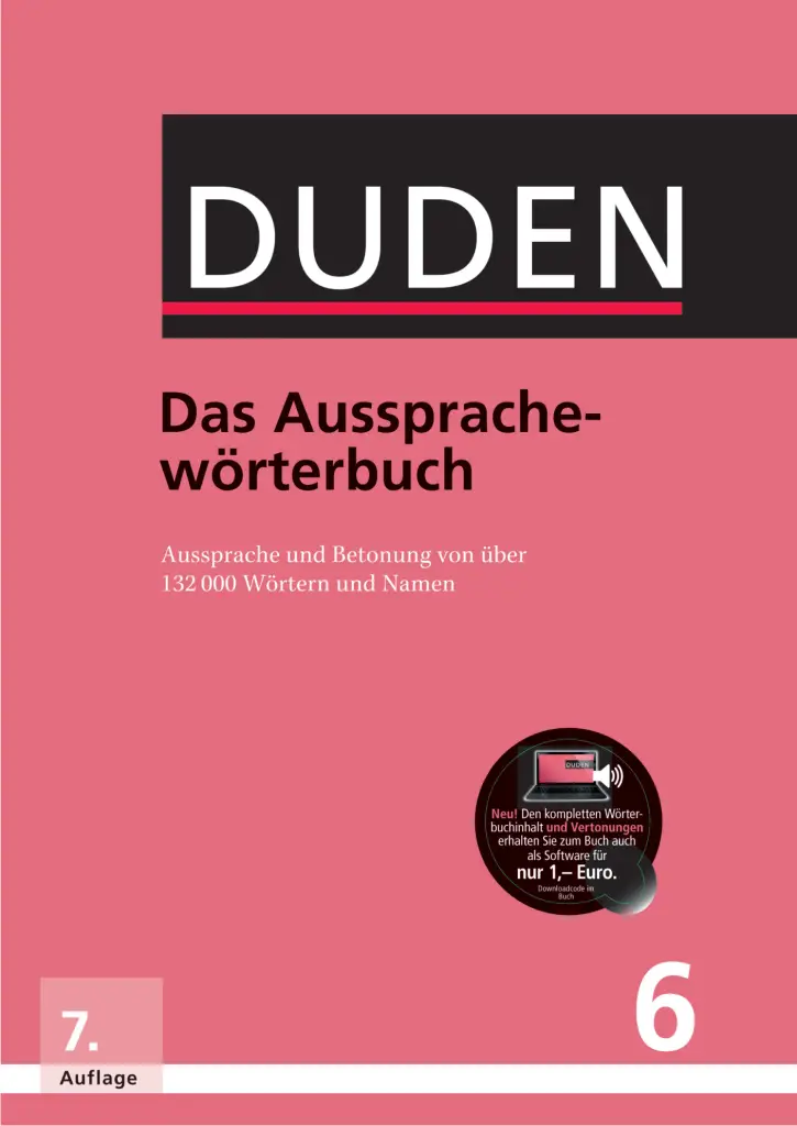 Duden Das Aussprache worterbuch 7 Auflage