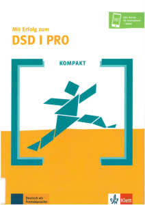 KOMPAKT Mit Erfolg zum DSD I PRO. Buch Online (Katharina Klein, Franziska van Elten)