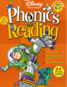 Phonics and Reading, Grade K-1 Disney Learning