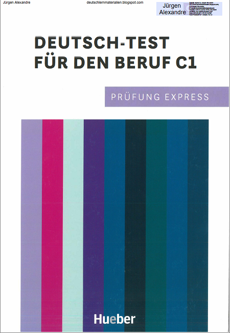 DEUTSCH-TEST •• FUR DEN BERUF Cl