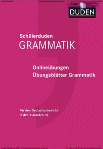 Duden - Schülerduden Grammatik - Onlineübungen Übungsblätter Grammatik