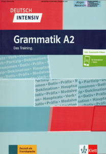 Deutsch intensiv Grammatik A2