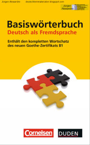 Basiswörterbuch - Deutsch als Fremdsprache