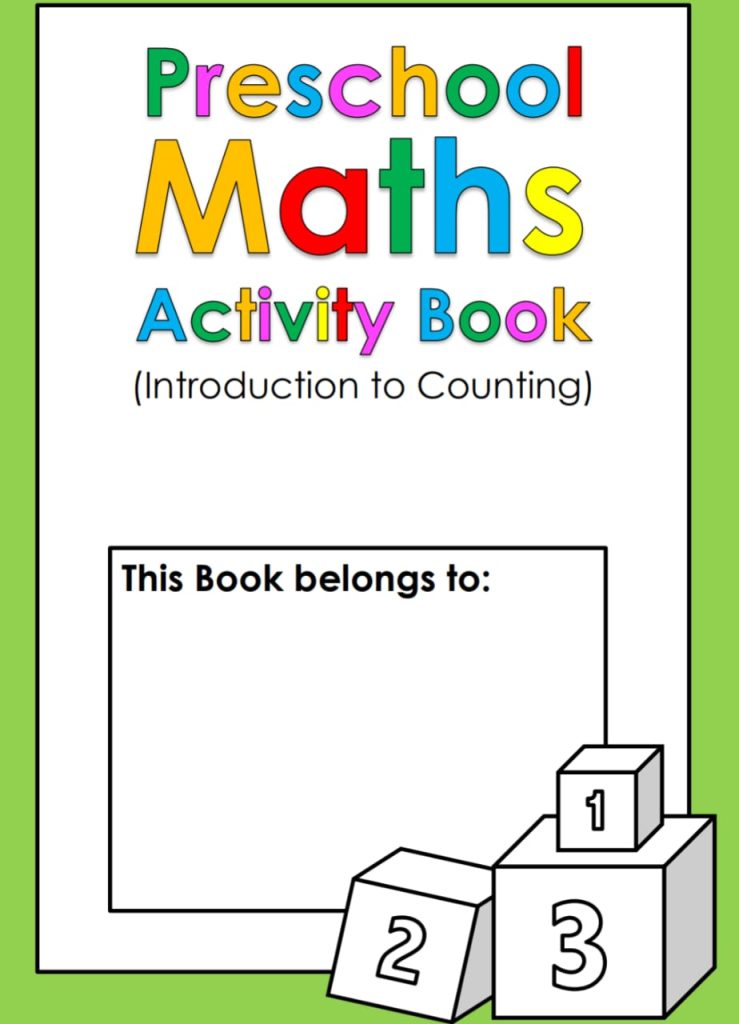 Preschool Mats Activity Book