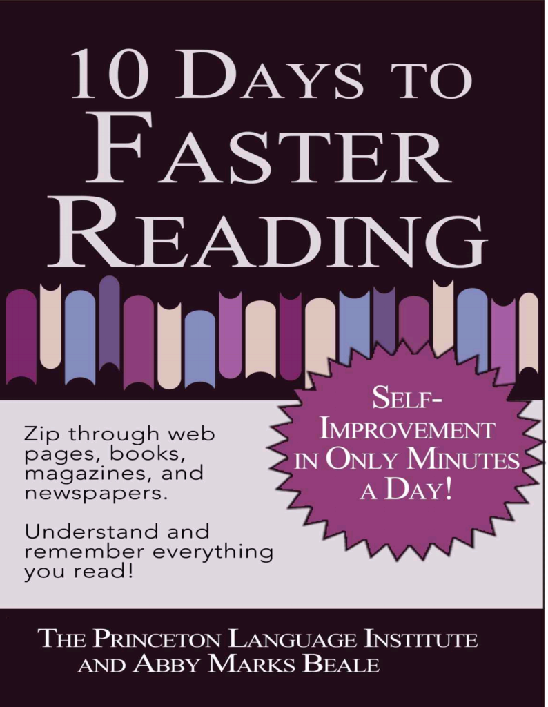 10 Days to Faster Reading