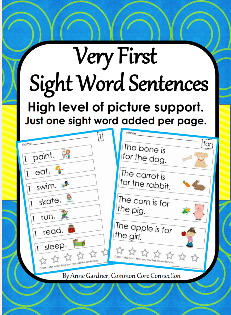 Very Fast Sight Word Sentences