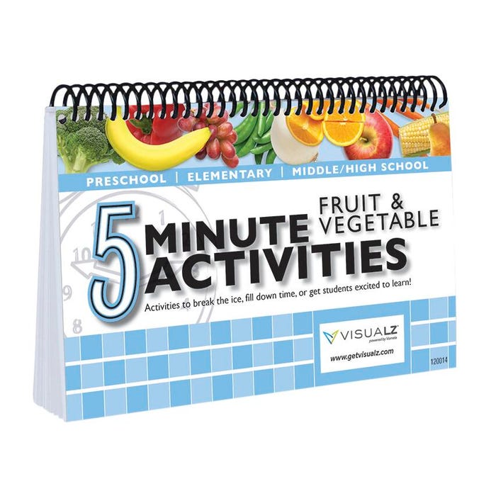 5 minutes activities fruit and vegetables/Grade 1